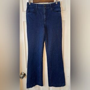 Anthropologie The Essential Pants Jeans Women's  Bell‎ Bottom Flare Wide Size 4
